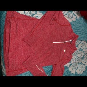 Nike zip up long sleeve